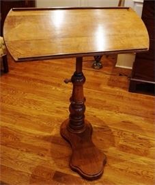 Lot 59 Antique French Walnut Lecturn