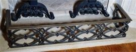 Lot 68 Cast Iron Fireplace Fender