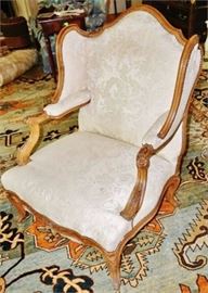 Lot 107. Louis XV Marquis Chair