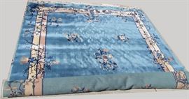 1930s Chinese Wool Rug - 8 X 10-6 (Just Cleaned)