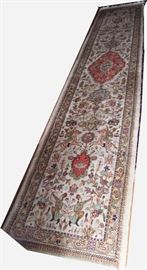 1970s Persian Tabriz Runner  13 ft X 28 ft (Clean)