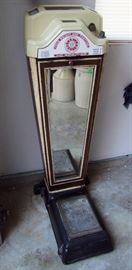 1930s Watling Penny Scale with Fortune