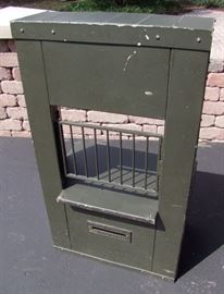 1915 WW1 Steel US Army Portable Post Office  Front