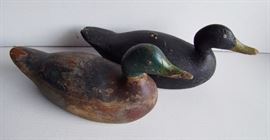 1910 Pr of Detroit Mason Decoys (Part of a Good Decoy Collection)