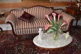 Victorian Empire Line Sofa in Beautiful Condition! 
