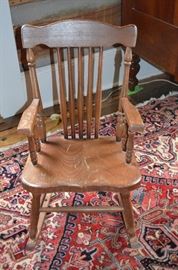 Antique Child's Rocker