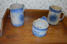 Salt Glazed Pitchers and Salt