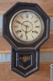 Antique Regulator Clock