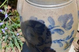 Beautiful Original & very Rare Butter Churn. All original & signed but it is cracked