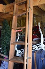 Antique Library Ladder