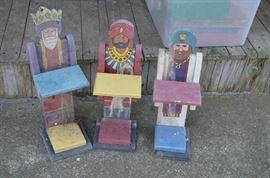 Vintage Wise Men - Lots of Vintage Christmas here!