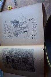 Antique Jolly St. Nick Stories published in 1899 by McLoughlin Bros New York