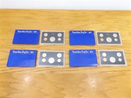 4 - 1972 US Proof Sets