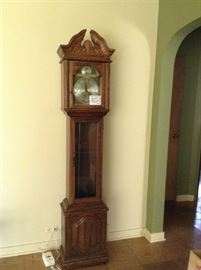 1970s Thomasville grandfather clock, needs service and new pendulum