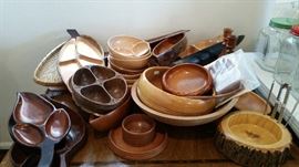 Wooden bowls