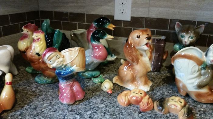 USA pottery critters