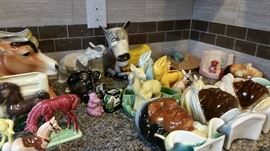 USA pottery wall pockets