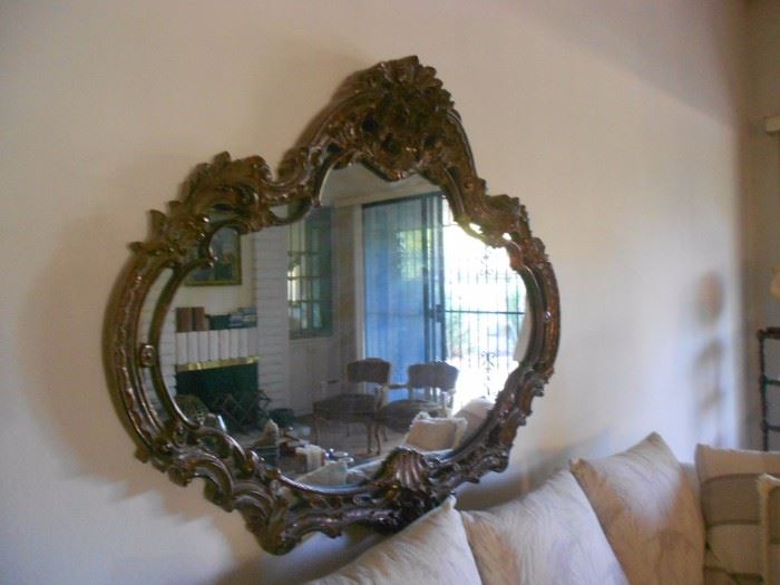 Oversized mirror