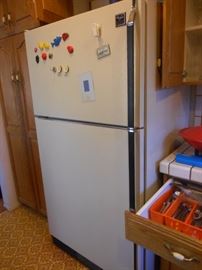 Fridge, washer and dryer available 