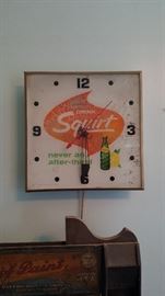 Squirt clock