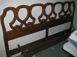 King headboard and frame