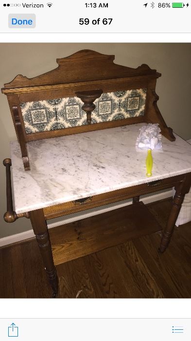 Antique English Wash Stand
