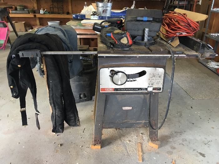 Craftsman 10" bench saw- Buy Now $75