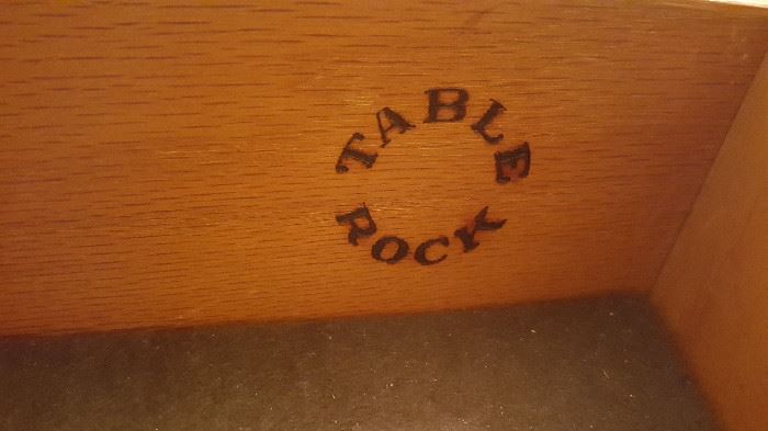 Name on inside of Sideboard and Server