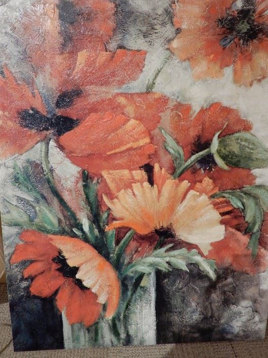 POPPY BOUQUET BY L H REYNOLDS