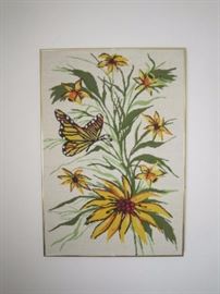 vintage needlepoint artwork