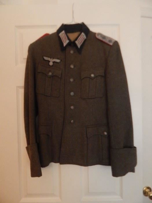 German officers uniform