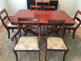 Duncan Phyfe dining set