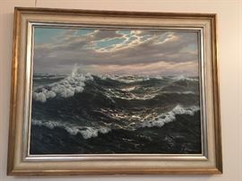 Beautiful Ocean Waves by L. Lindahl