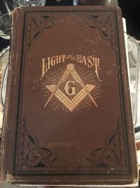 Antique Masonic book - Light From The East