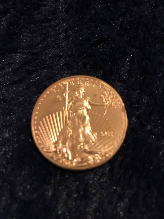 2011   1 ounce fine gold $50.00 gold coin.