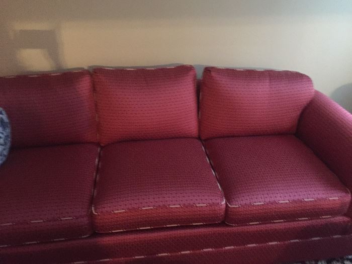 Sofa with matching love seat 