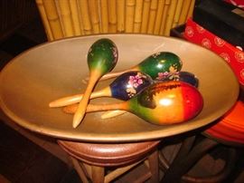 Vintage maracas 
