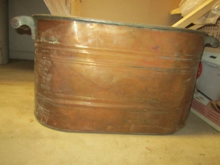 old copper container