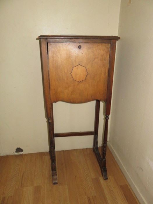 ANTIQUE TELEPHONE STAND
