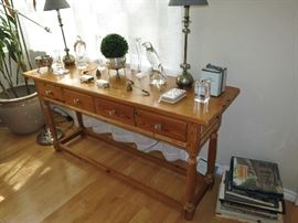 Pine Sofa Table