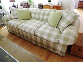 Overstuffed Down Sofa