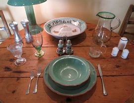 Majolica Set of Dishes