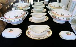 Exquisite Cartier China Serving Pieces