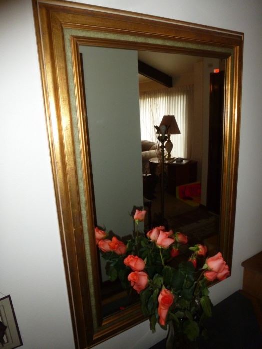 large framed wall mirrors