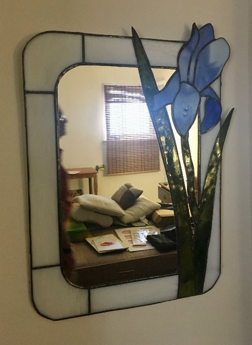 Stained glass mirrors 
