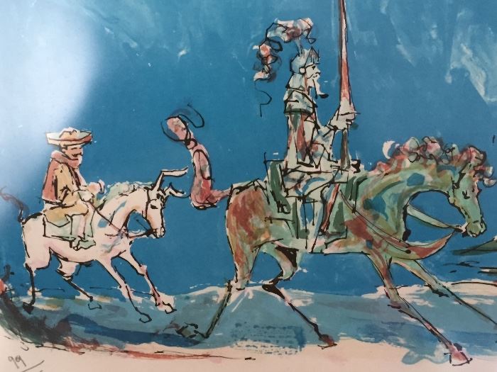 Detail of Don Quixote 