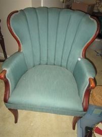Channel back chair