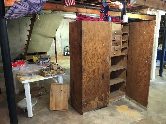 Large Old Cabinet