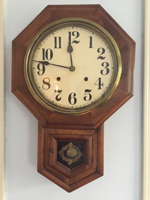 Antique pendulum clock (currently does not keep time)