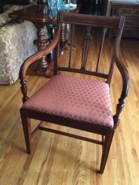 Circa Early 1900s' Antique Chair with New Upholstery     Great-Grand-Ma's Chair